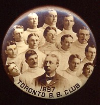 1887 Toronto BB Club Pin